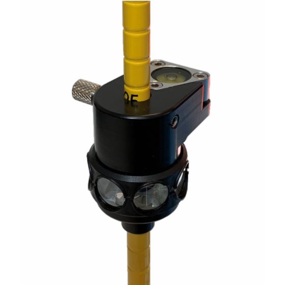 Mini-prisme robotique + canne Spectra/Trimble