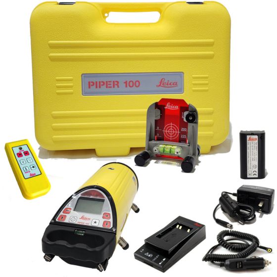 Laser canalisation Leica Piper 100 pack complet