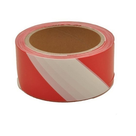 Ruban De Signalisation Plastique Uni Bleu - Longueur 250 Mètres - Lot De 10 Rouleaux