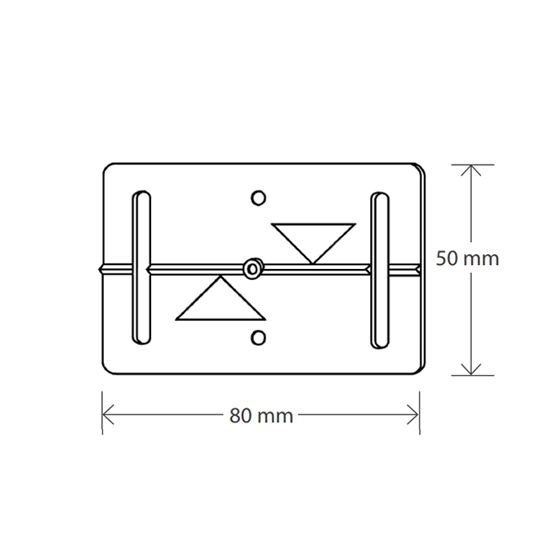 Plaquette de trait de niveau RS10-RS11 - Lepont Equipements