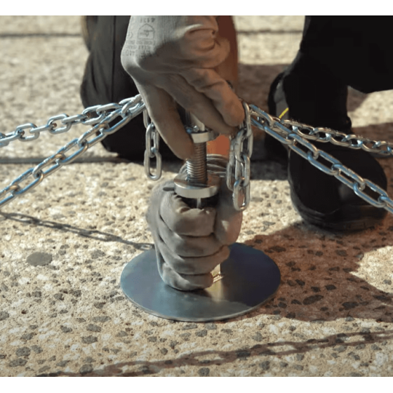 Chaines pour plaques - Equipements terrain - outils de soulèvement