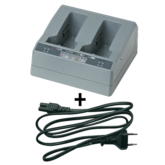 Chargeur double pour batterie SP60/80/90/R10/Focus 35