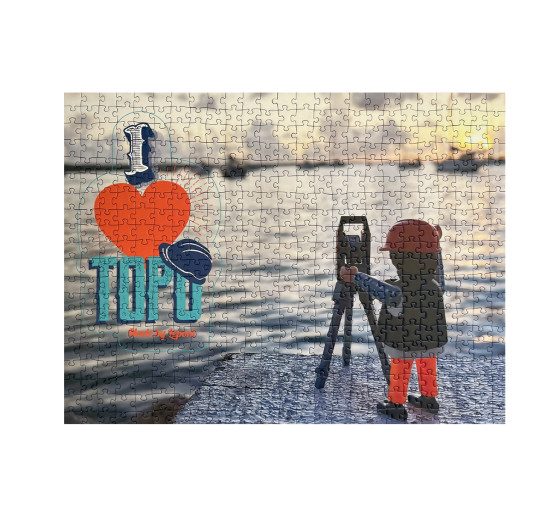 Puzzle fun Géomètre Port Breton 500 pièces - Made by Lepont