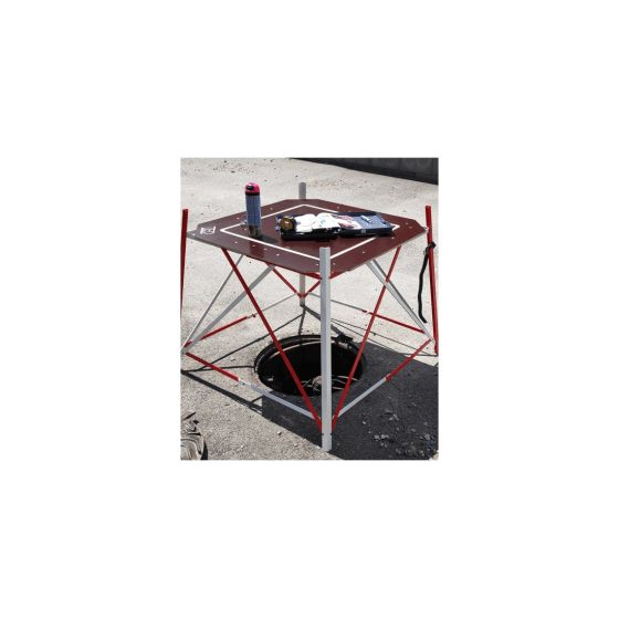 Plateau de travail pour barrière de regard