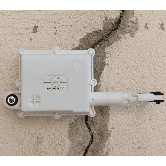 Jauge R1 – Fissuromètre connecté - Topographie - Lepont Equipements