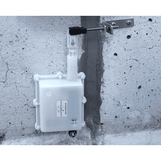 Jauge R1 – Fissuromètre connecté - Topographie - Lepont Equipements
