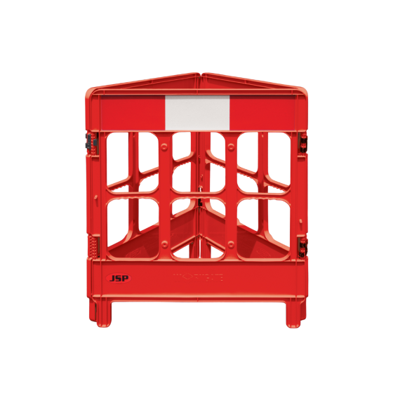 Barrière pvc non conducteur 3 panneaux - Lepont Equipements