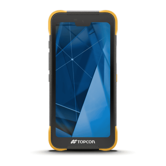 Carnet de terrain Topcon FC700 face