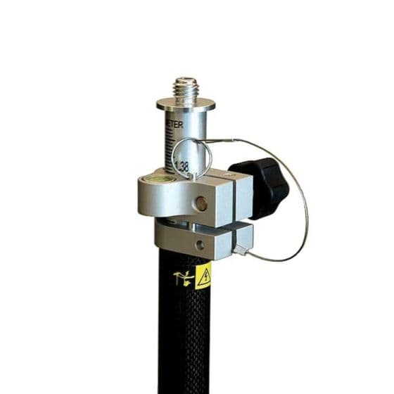 Canne porte-prisme robotique Topcon avec adaptateur