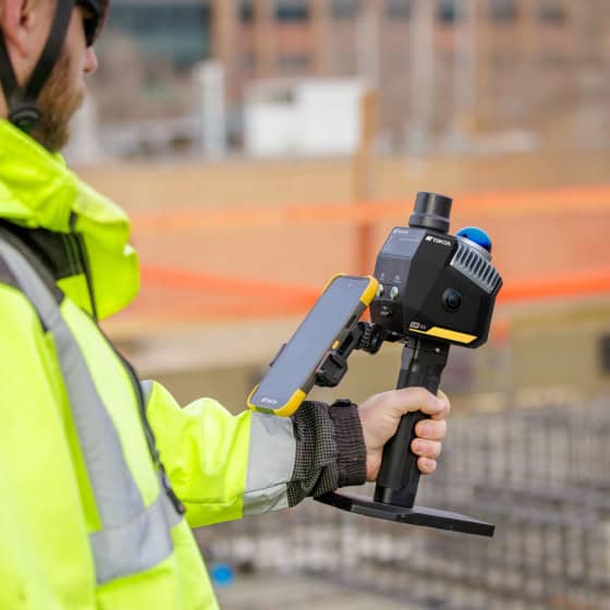 topcon scanner CR-S2 en situation