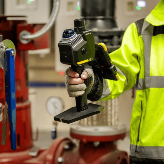 topcon scanner CR-S2 en situation
