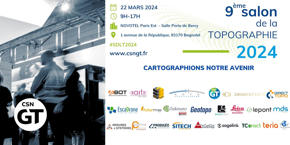 9ème Salon de la Topographie CSNGT