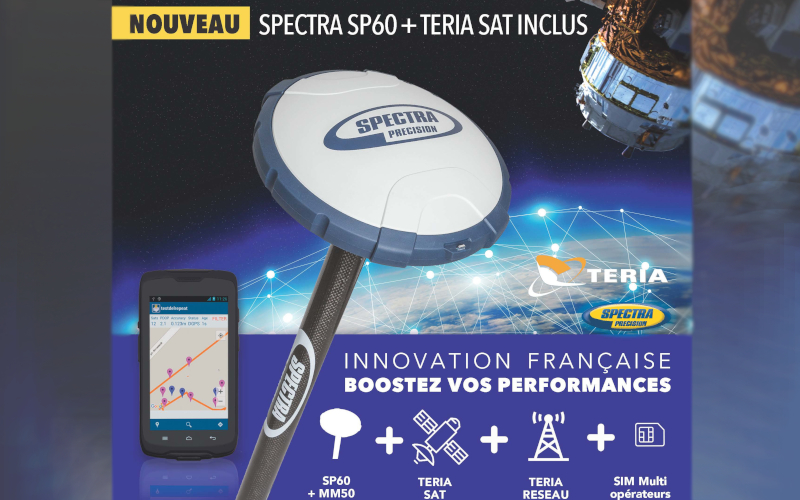 TERIA SAT et GNSS SPECTRA SP60