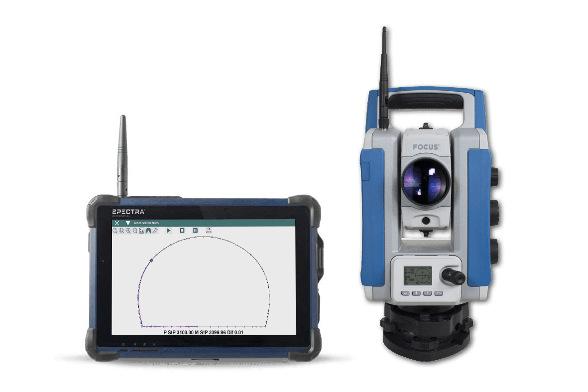 Tcp TUNNEL pour Station totale Spectra Geospatial
