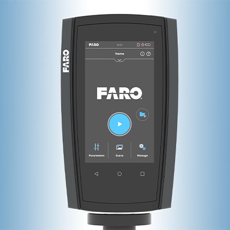 écran scanner faro