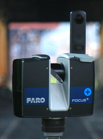 Panocam scanner Faro