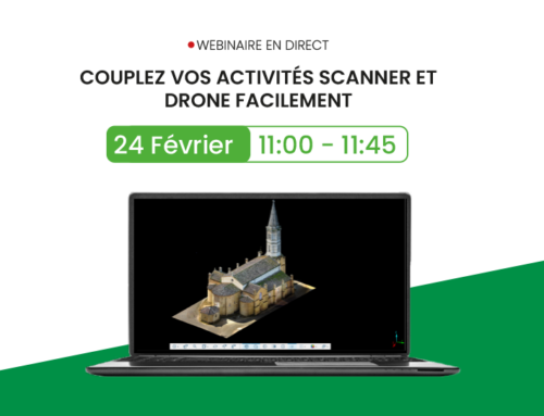 Complémentarité scanner 3D et drone