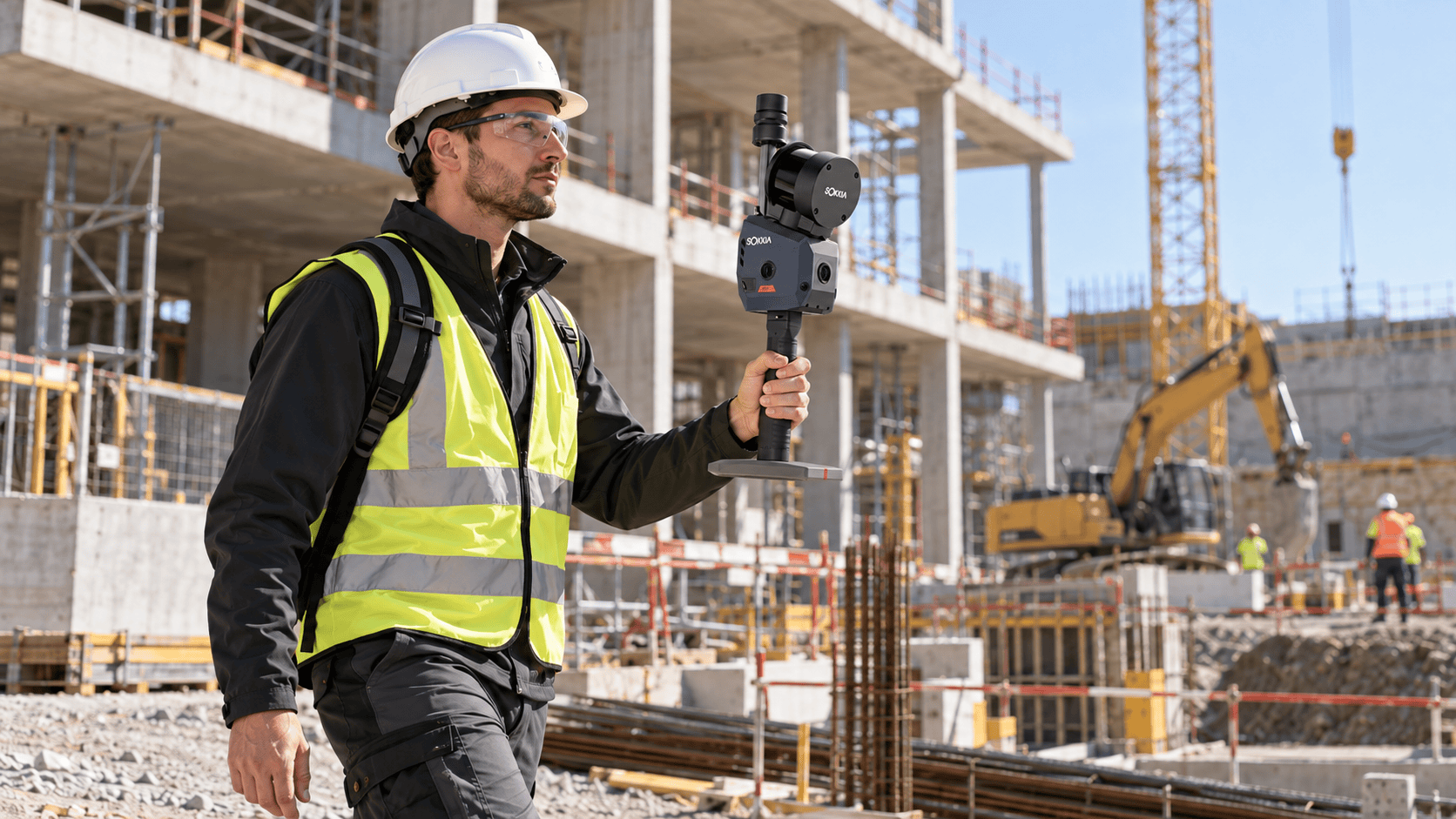 sokkia Sr-S1 le scanner mobile 3D le plus précis de sa génération